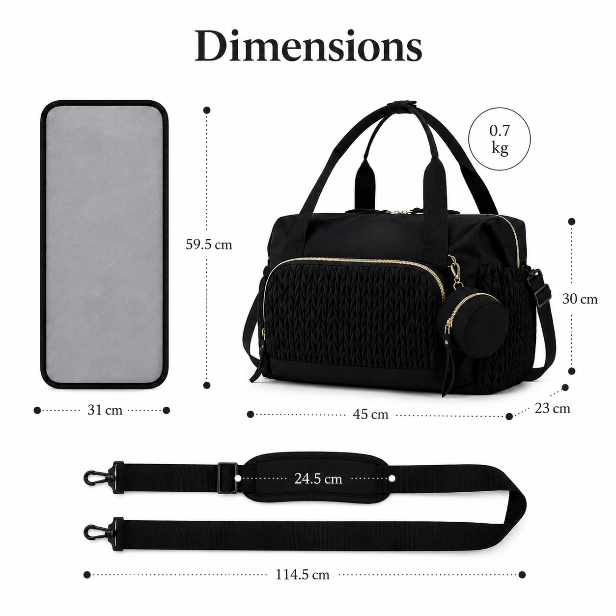 Janzo Everyday Nappy Bag