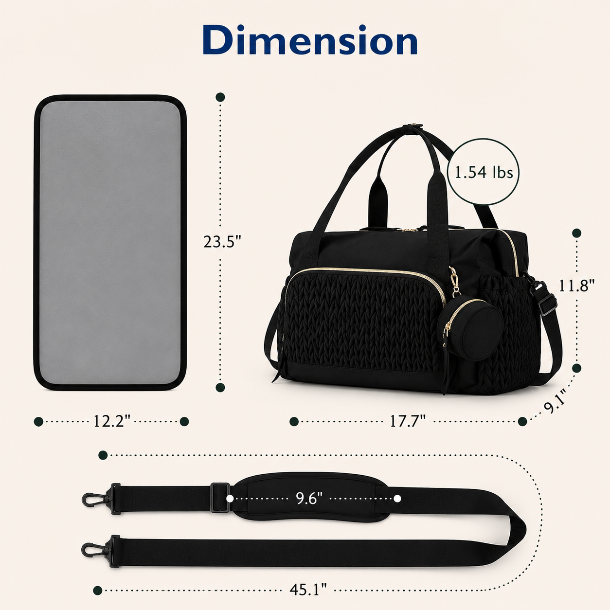 Janzo Everyday Nappy Bag