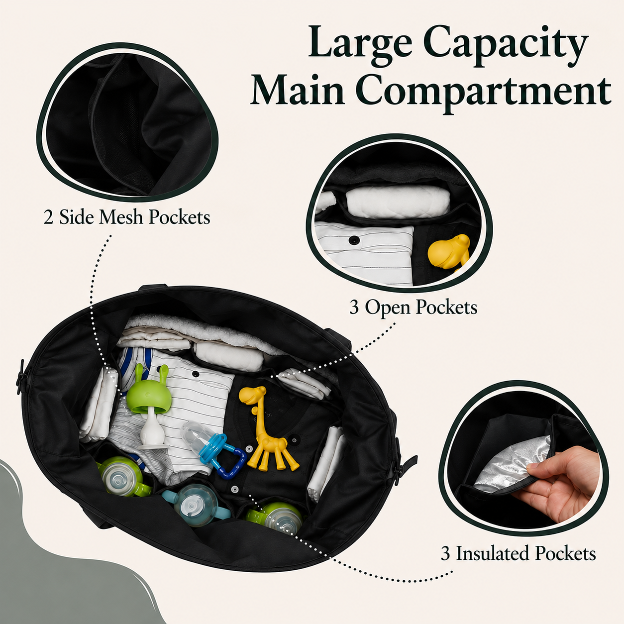 Janzo Everyday Nappy Bag